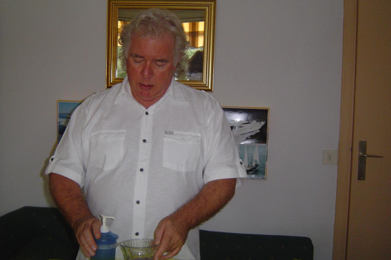 préparation des huiles de massage