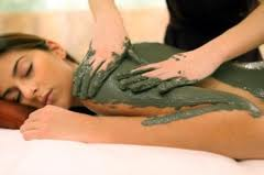 massage gel d 'algues verte
